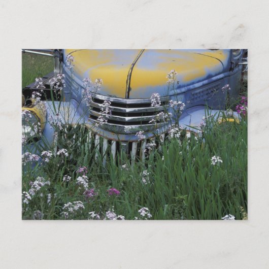 NA, VS, oostelijk Washington, oude vrachtwagen met Briefkaart (Voorkant)