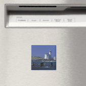 NA, VS, Oregon, Bandon, Coquille Lighthouse Magneet (Insitu (Vaatwasser))