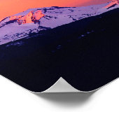 NA, VS, Oregon, de drie zusters bergen Poster (Hoek)