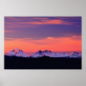 NA, VS, Oregon, de drie zusters bergen Poster (Voorkant)