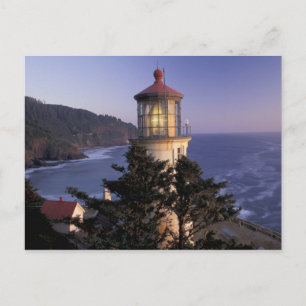 NA, VS, Oregon, Heceta Head Lighthouse, Briefkaart