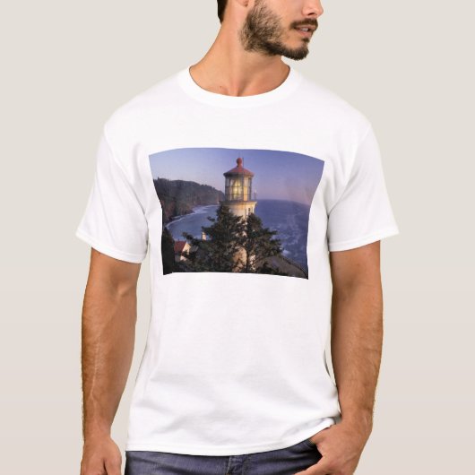 NA, VS, Oregon, Heceta Head Lighthouse, T-shirt (Voorkant)