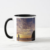 NA, VS, Oregon, Oregon-kust, Canon Beach met Mok (Links)