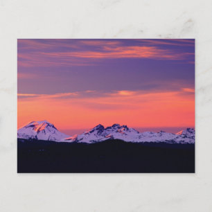 NA, VS, Oregon, The Three Sisters Mountains Briefkaart