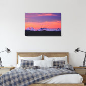 NA, VS, Oregon, The Three Sisters Mountains Canvas Afdruk (Insitu (Slaapkamer))