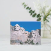 NA, VS, SD, Mount Rushmore. Briefkaart (Staand voorkant)