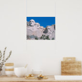 NA, VS, SD, Mount Rushmore. Poster (Keuken)