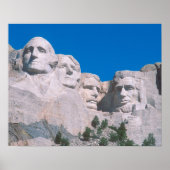 NA, VS, SD, Mount Rushmore. Poster (Voorkant)