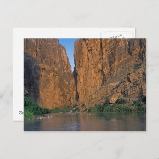 NA, VS, Texas, Big Bend National Park. Rio Briefkaart (Voorkant / Achterkant)
