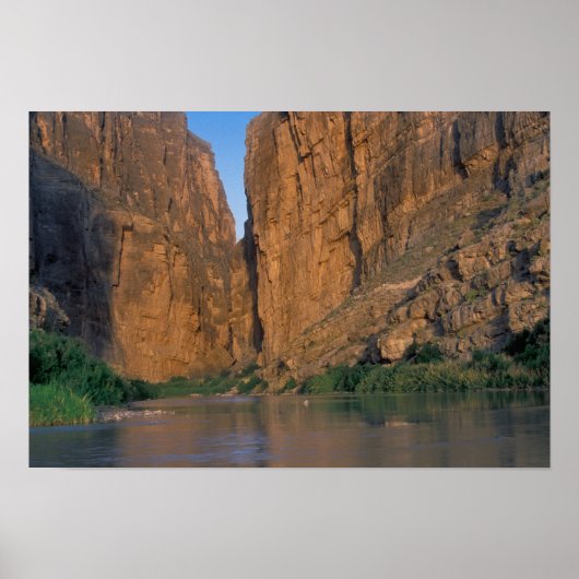 NA, VS, Texas, Big Bend National Park. Rio Poster (Voorkant)
