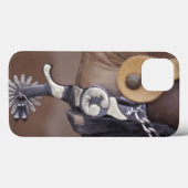 NA, VS, Texas, Lubbock Cowboy boot en spur Case-Mate iPhone Case (Achterkant (horizontaal))