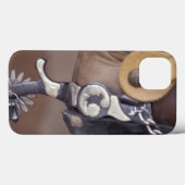 NA, VS, Texas, Lubbock Cowboy boot en spur Case-Mate iPhone Case (Achterkant (horizontaal))