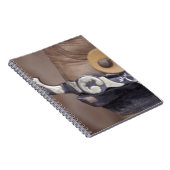 NA, VS, Texas, Lubbock Cowboy boot en spur Notitieboek (Rechterzijde)