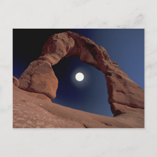 NA, VS, Utah, Arches National Park. Delicaat Briefkaart