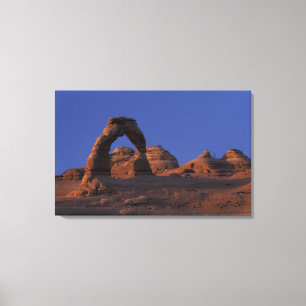 NA, VS, Utah, Arches National Park. Delicaat Canvas Afdruk