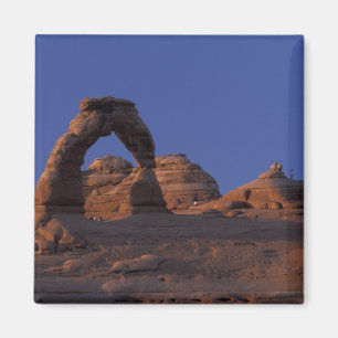 NA, VS, Utah, Arches National Park. Delicaat Magneet