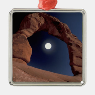 NA, VS, Utah, Arches National Park. Delicaat Metalen Ornament