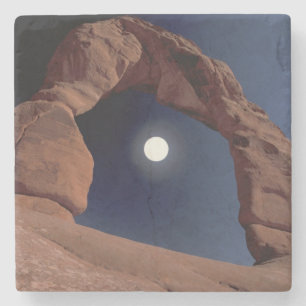 NA, VS, Utah, Arches National Park. Delicaat Stenen Onderzetter