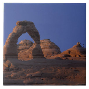 NA, VS, Utah, Arches National Park. Delicaat Tegeltje