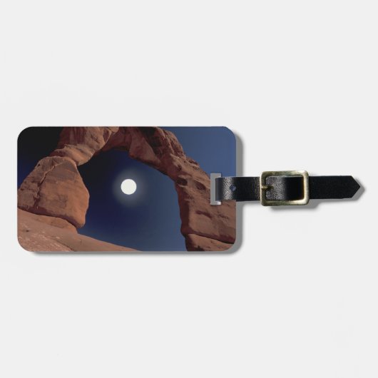 NA, VS, Utah, Arches National Park. Delicate Bagagelabel (Voorkant horizontaal)