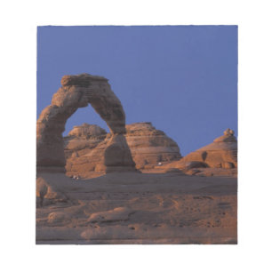 NA, VS, Utah, Arches National Park. Delicate Notitieblok