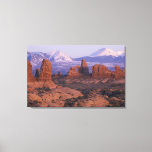 NA, VS, Utah, Arches National Park. Garden of Canvas Afdruk