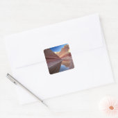 NA, VS, Utah, Vermillion Cliffs. Coyote Butte 2 Vierkante Sticker (Envelop)