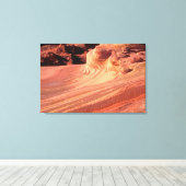 NA, VS, Utah, Vermillion Cliffs. Coyote Butte Canvas Afdruk (Insitu (Houten vloer))