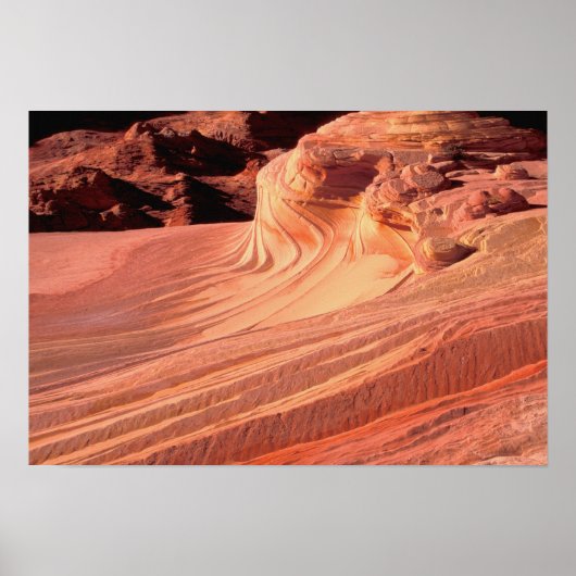 NA, VS, Utah, Vermillion Cliffs. Coyote Butte Poster (Voorkant)
