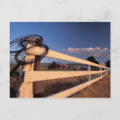 NA, VS, Washington, bij Walla Walla, hek, Briefkaart (Voorkant)