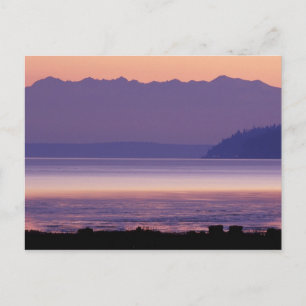 NA, VS, Washington, Conway. Olympic Mountains Briefkaart