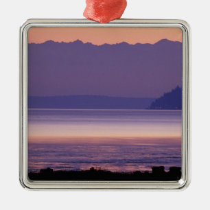 NA, VS, Washington, Conway. Olympische bergen Metalen Ornament