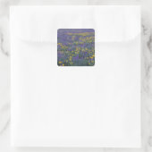 NA, VS, Washington Dalles, Lupine en Vierkante Sticker (Tas)