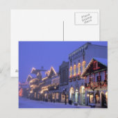 NA, VS, Washington, Leavenworth. Hoofdstraat Briefkaart (Voorkant / Achterkant)