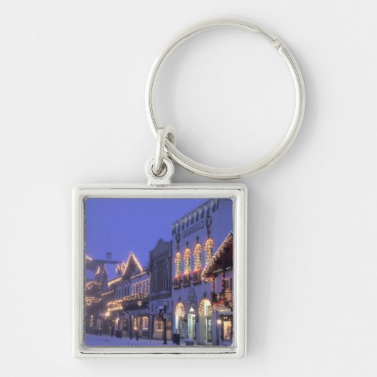 NA, VS, Washington, Leavenworth. Hoofdstraat Sleutelhanger (Voorkant)
