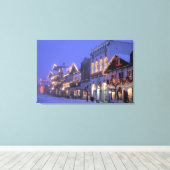 NA, VS, Washington, Leavenworth. Main Street Canvas Afdruk (Insitu (Houten vloer))