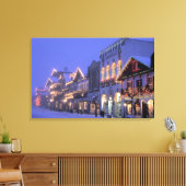 NA, VS, Washington, Leavenworth. Main Street Canvas Afdruk (Insitu (Woonkamer))