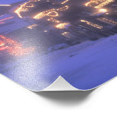 NA, VS, Washington, Leavenworth. Main Street Foto Afdruk (Hoek)