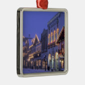 NA, VS, Washington, Leavenworth. Main Street Metalen Ornament (Rechts)