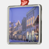 NA, VS, Washington, Leavenworth. Main Street Metalen Ornament (Links)
