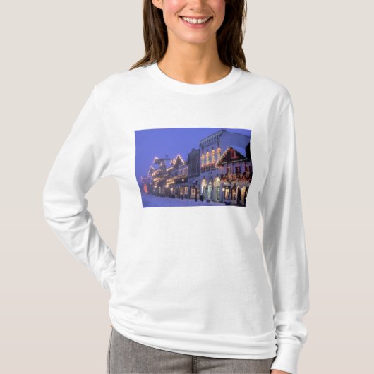 NA, VS, Washington, Leavenworth. Main Street T-shirt (Voorkant)