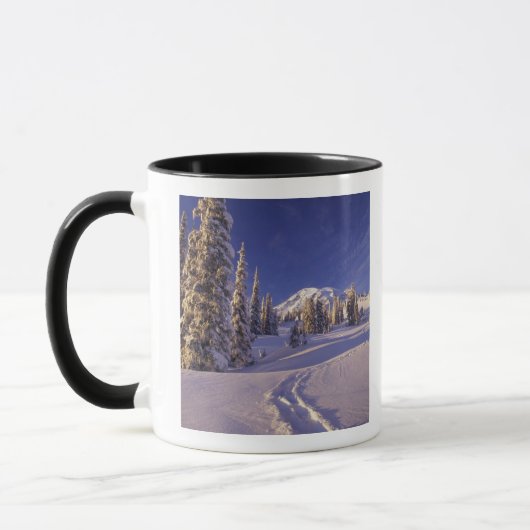 NA, VS, Washington, Mt. Rainier NP, Sneeuwschoen Mok (Links)