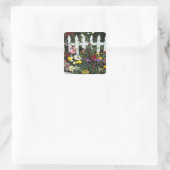 NA, VS, Washington, Sammamish, Witte Vierkante Sticker (Tas)