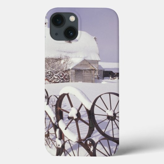 NA, VS, Washington, Uniontown, White barn en Case-Mate iPhone Case (Achterkant)