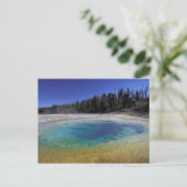 NA, VS, Wyoming, Yellowstone National Park. 2 Briefkaart (Staand voorkant)