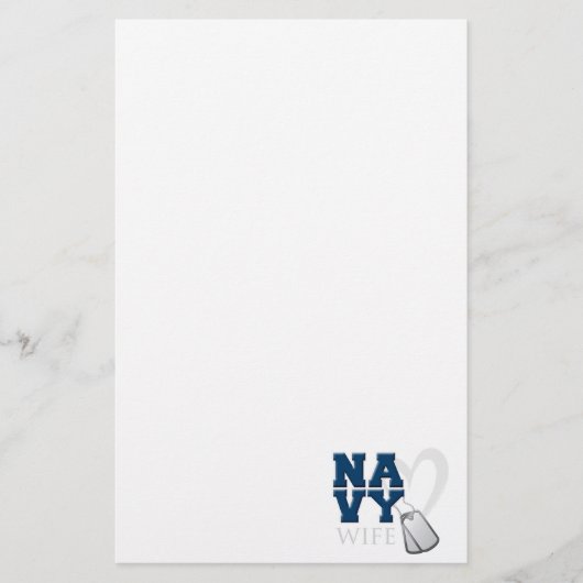 NA-VY Wife Stationery Briefpapier (Voorkant)