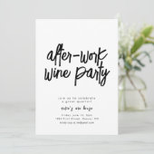 na werkpartijcollectieve uitnodiging (Staand voorkant)