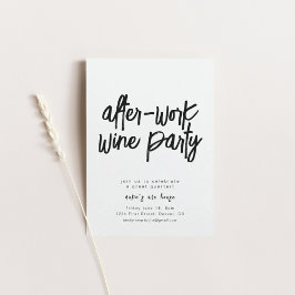 na werkpartijcollectieve uitnodiging