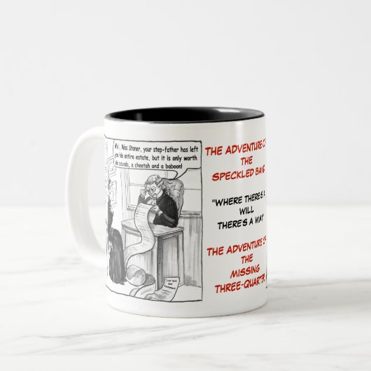 NA-WORDS reeks - SPEC en de Mok van de Koffie van  (Voorkant links)