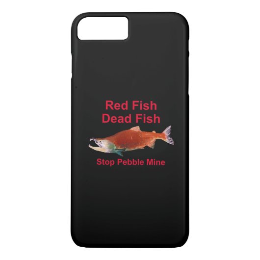 Na zalm - Stop Pebble Mine Case-Mate iPhone Case (Achterkant)